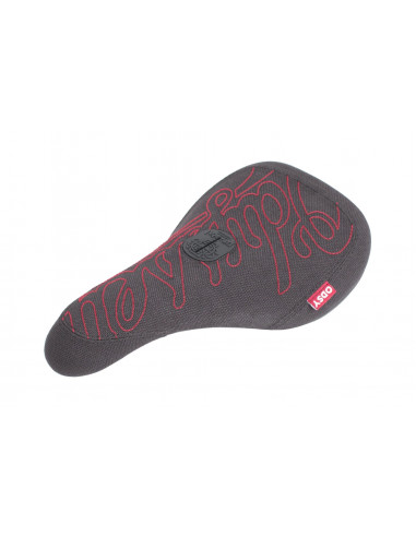 Odyssey Big Stitch Slim Cap Pivotal Seat Black/Red