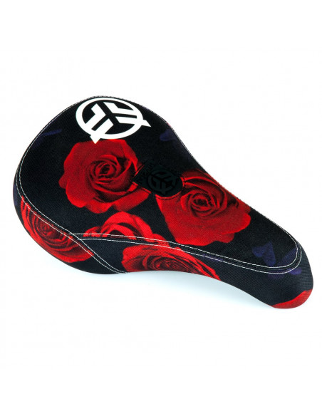 Federal Mid Pivotal Roses Seat - Black / Red With White Logo