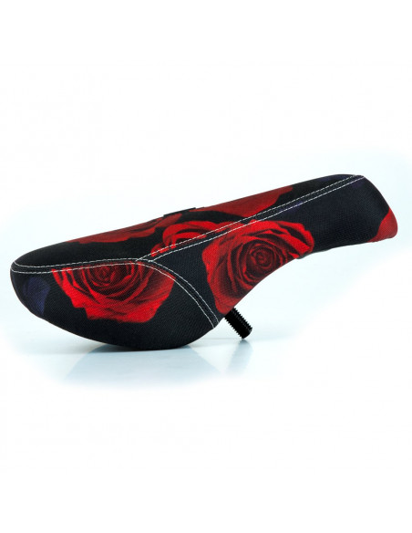 Federal Mid Pivotal Roses Seat - Black / Red With White Logo