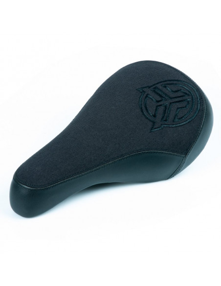 Selle Federal Mid Stealth Logo - Black Canvas Top W/Faux Leather Panels Black