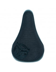 Selle Federal Mid Stealth Logo - Black Canvas Top W/Faux Leather Panels Black 2