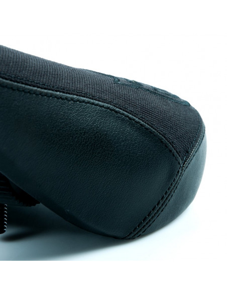 Selle Federal Mid Stealth Logo - Black Canvas Top W/Faux Leather Panels Black