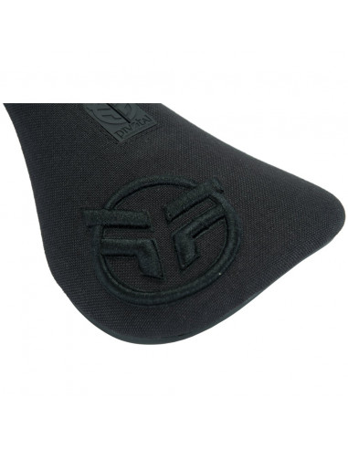 Federal Slim Pivotal Seat Logo Black Raised Stitching Black