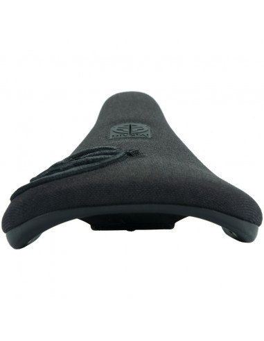 Federal Slim Pivotal Seat Logo Black Raised Stitching Black