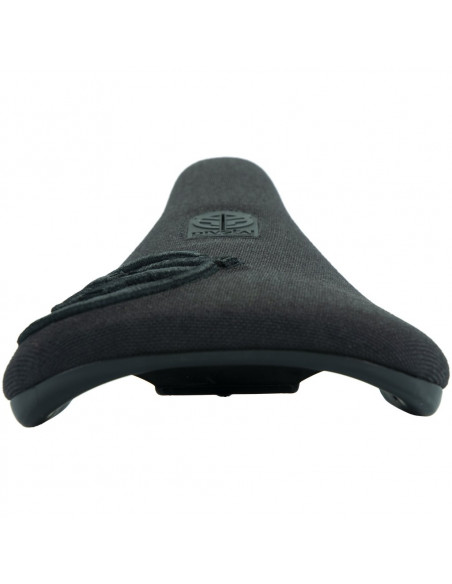 Federal Slim Pivotal Seat Logo Black Raised Stitching Black