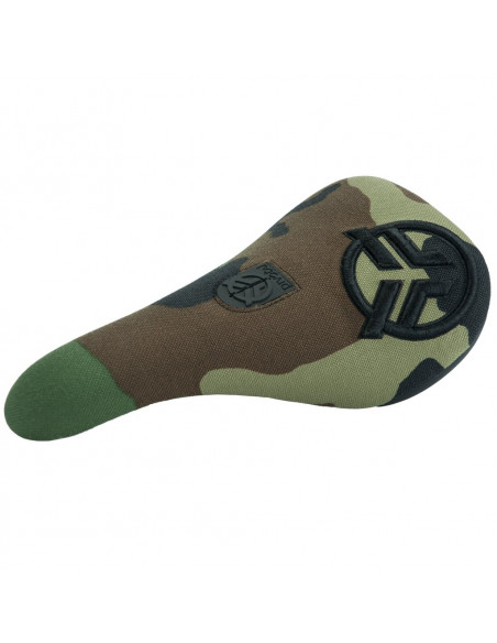 Federal Slim Pivotal Seat Logo Camo Raised Stitching Black