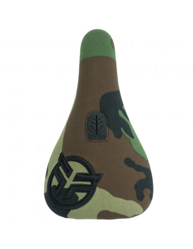 Federal Slim Pivotal Seat Logo Camo Raised Stitching Black
