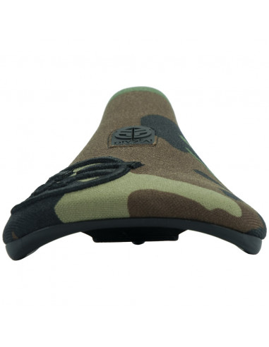 Selle Federal Slim Pivotal Logo Camo Raised Stitching Black