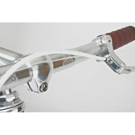 Selle Tall Order Combo - Tige De Selle 200mm Black W/ White Embroidery