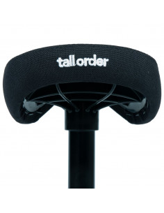 Selle Tall Order Combo - Tige De Selle 200mm Black W/ White Embroidery 2