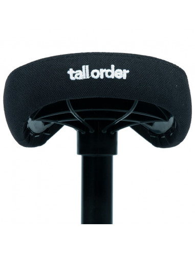 Tall Order Combo Seat - Black/ White Embroidery
