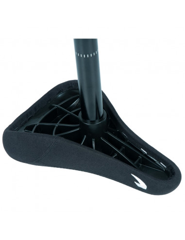 Selle Tall Order Combo - Tige De Selle 200mm Black W/ White Embroidery