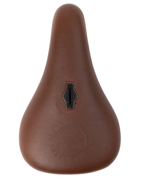 Sunday Pivotal Badge Perforated Brown Seat