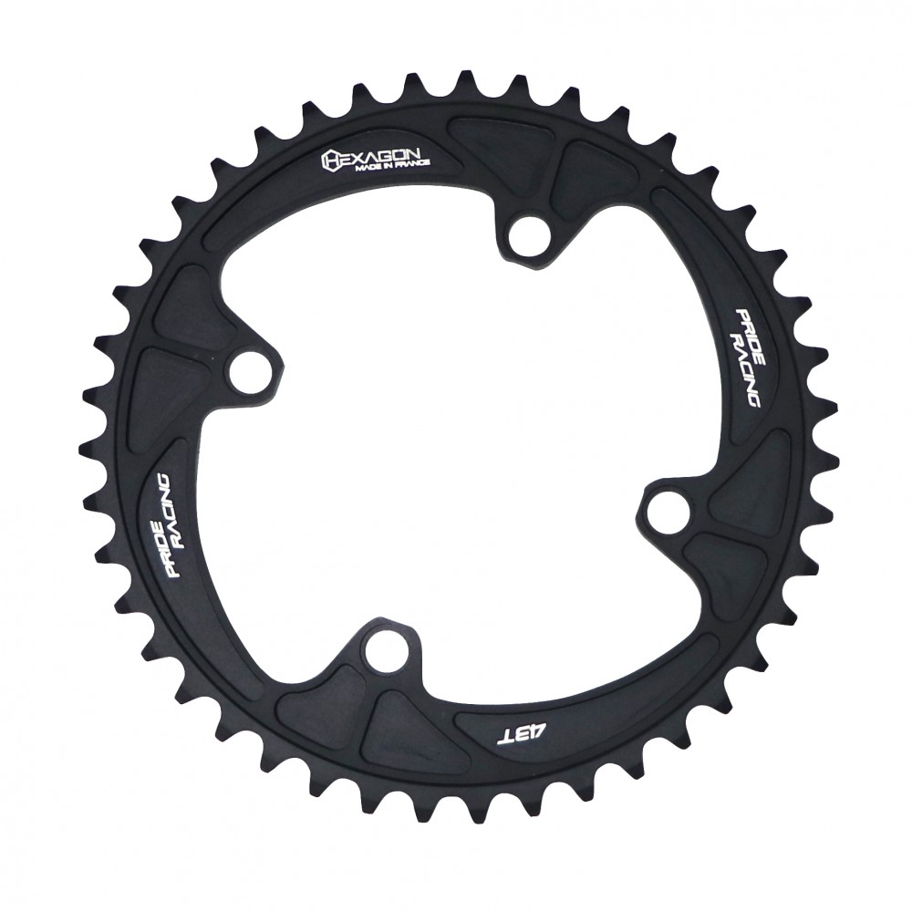 COURONNE PRIDE RACING HEXAGON BLACK