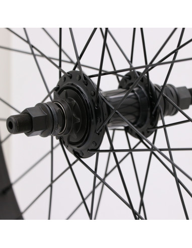 Rear Wheel GT Bikes Freestyle Cassette Black
