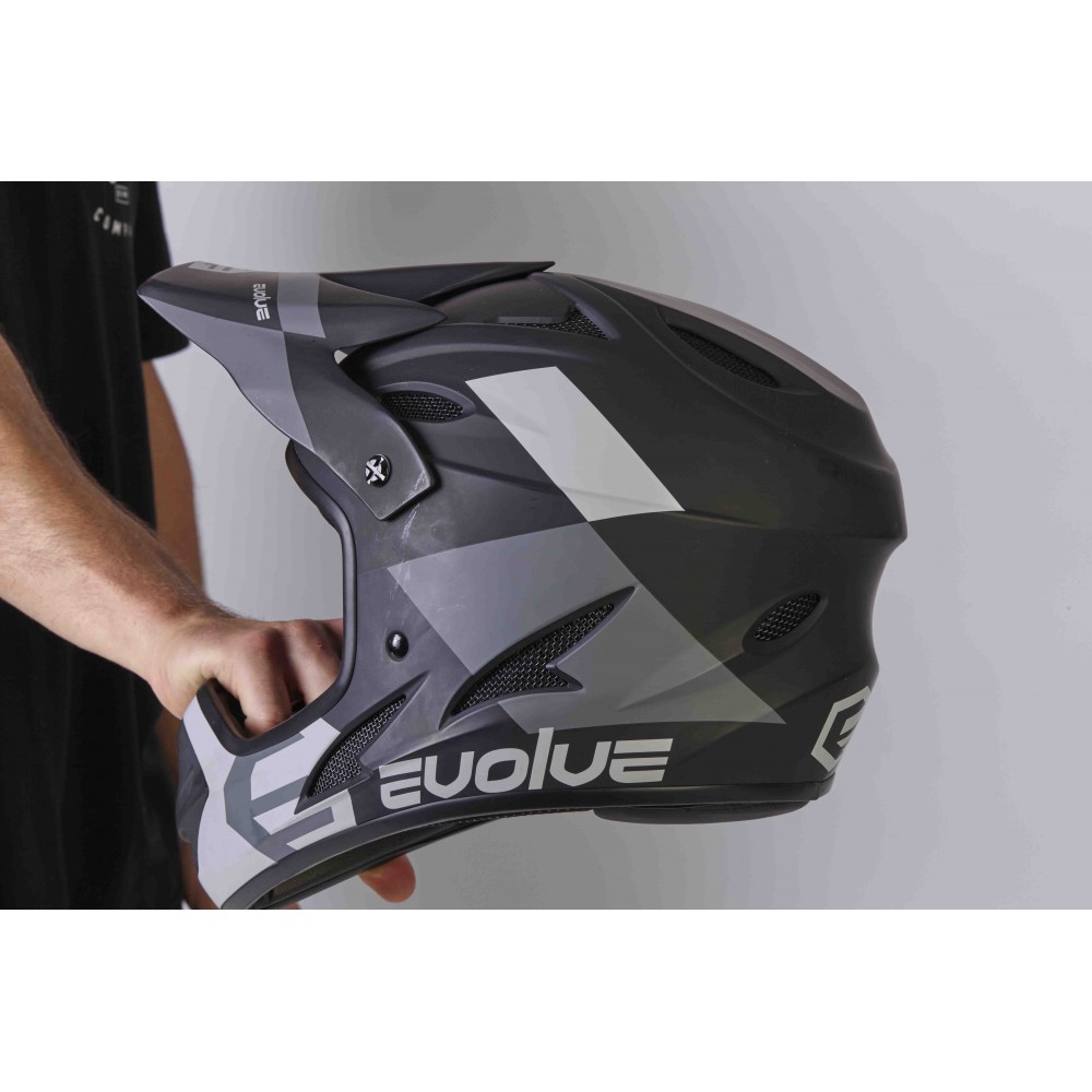 CASQUE EVOLVE STORM MATTE BLACK