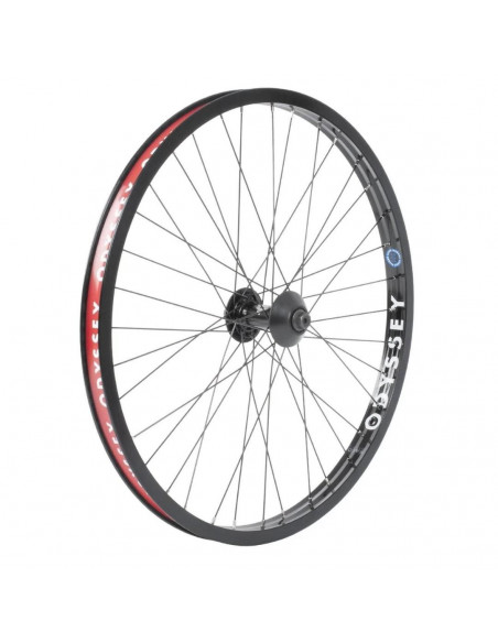 Odyssey Hazard Lite Black Front Wheel 24