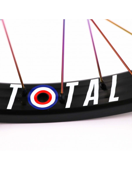 Roue Arriere Total Techfire Rainbow/Black