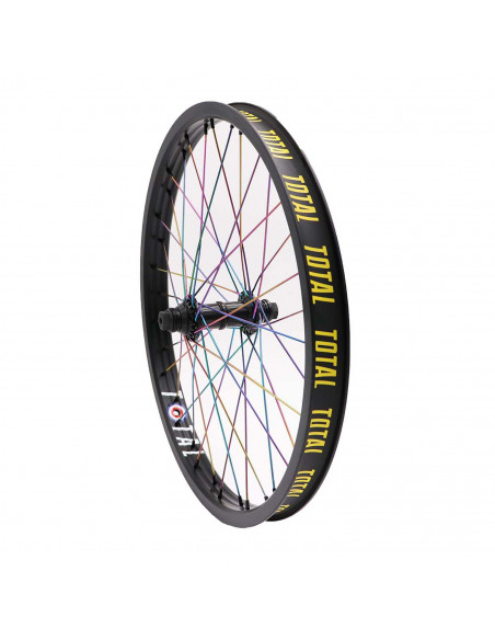 Roue Avant Total Techfire Black/Rainbow