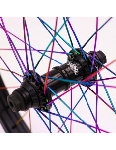 Roue Avant Total Techfire Black/Rainbow 2