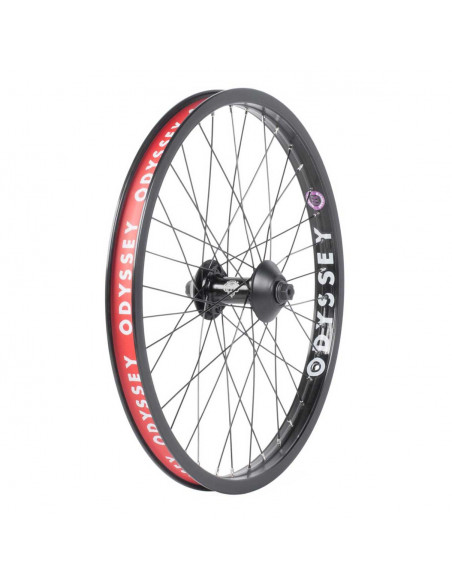 Odyssey Quadrant Front Wheelset Black
