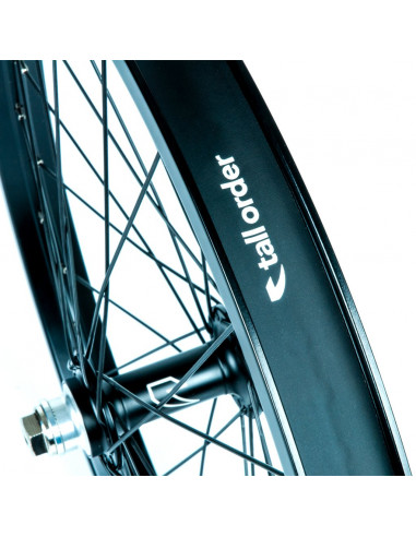 Tall Order Dynamics Front Wheel Black