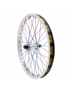 Roue Avant Total Techfire Rainbow/Silver