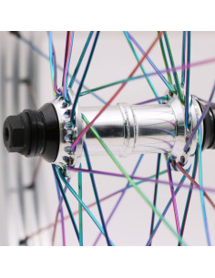 Roue Avant Total Techfire Rainbow/Silver 2