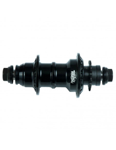 Total Bmx Tech 2 Cassette Black Rear Hub Black