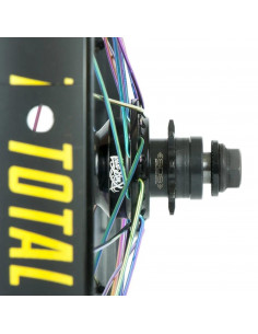 Total Bmx Tech 2 Cassette Black Rear Hub Black 2