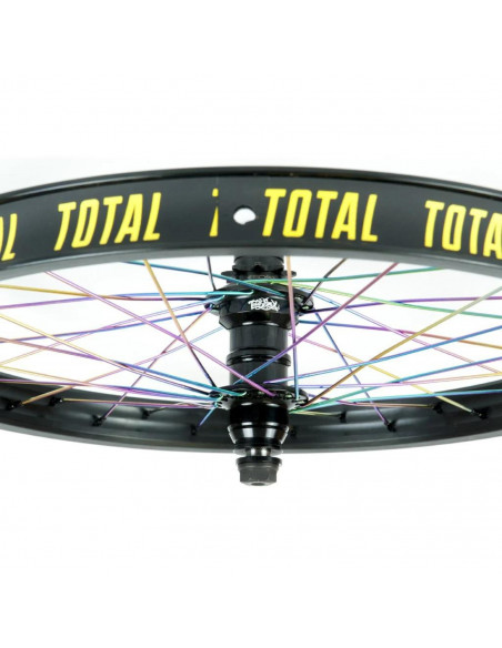 Total Bmx Tech 2 Cassette Black Rear Hub Black