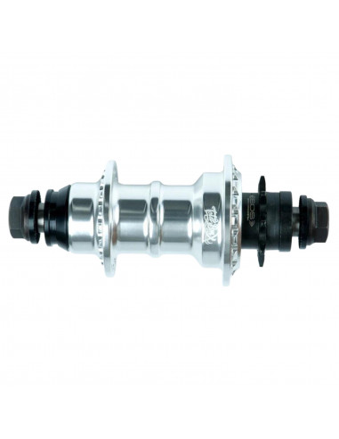 Total Bmx Tech 2 Cassette Silver Rear Hub Black