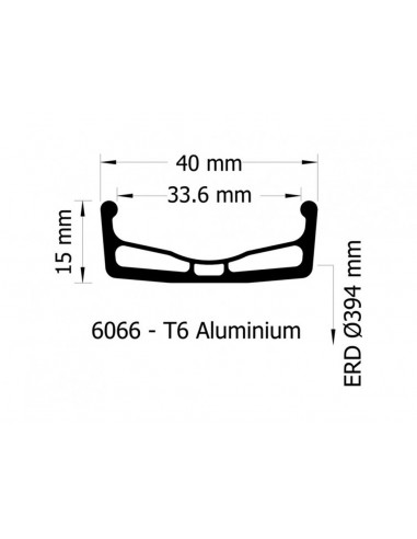 Federal Stance Xl Rim Black