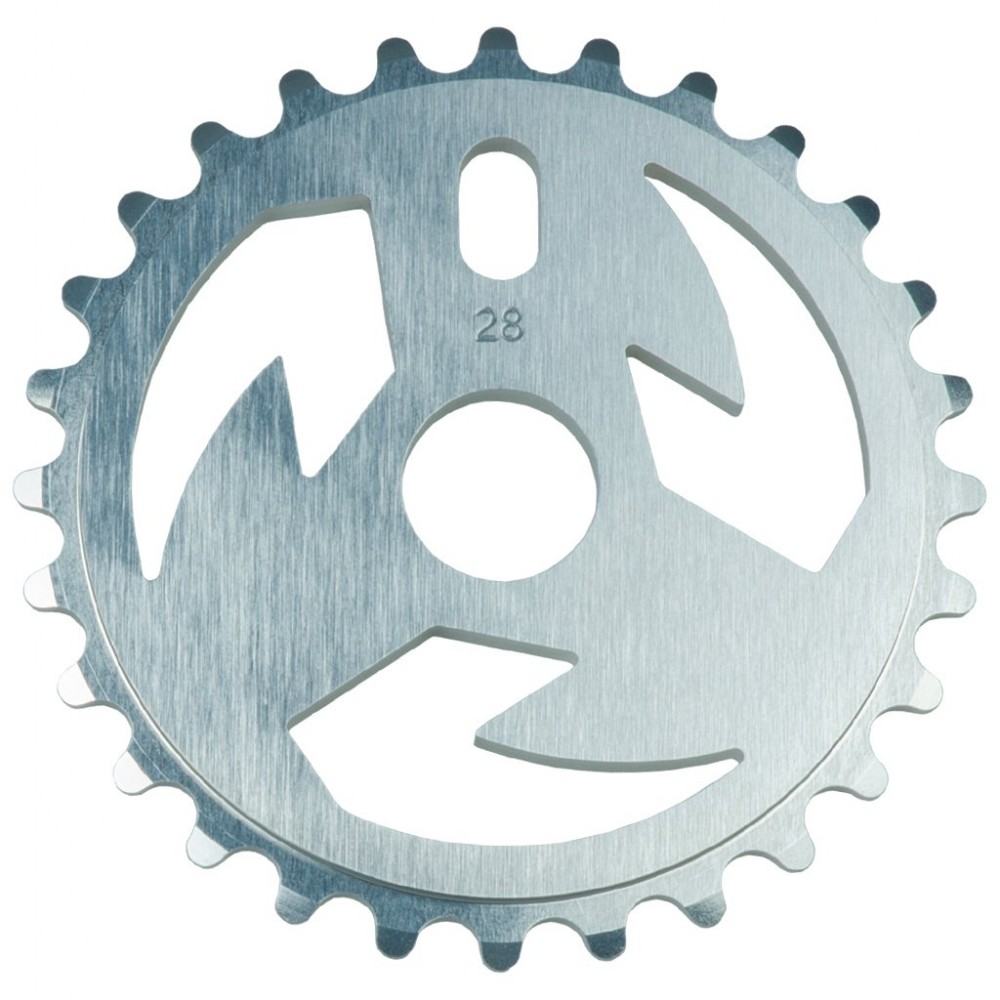 TALL ORDER SPROCKET LOGO SILVER
