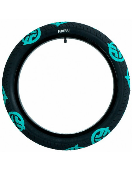 Pneu Federal Command Lp Black With Teal Logo