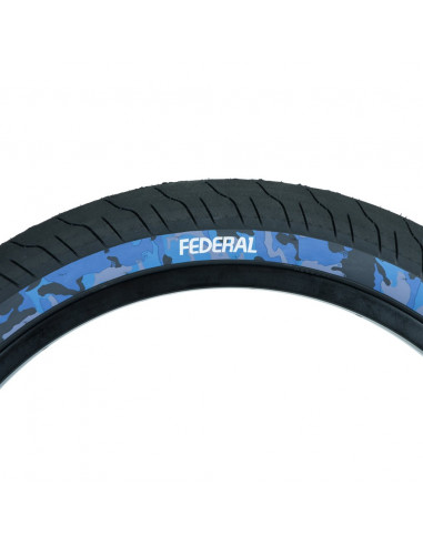 Pneu Federal Command Lp Black With Blue Camo Sidewall