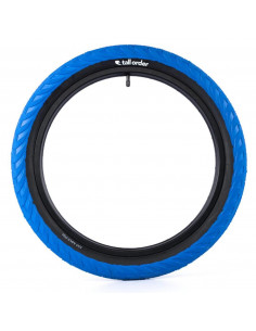 Tall Order Wallride Tyre Blue / Black Sidewalls 2