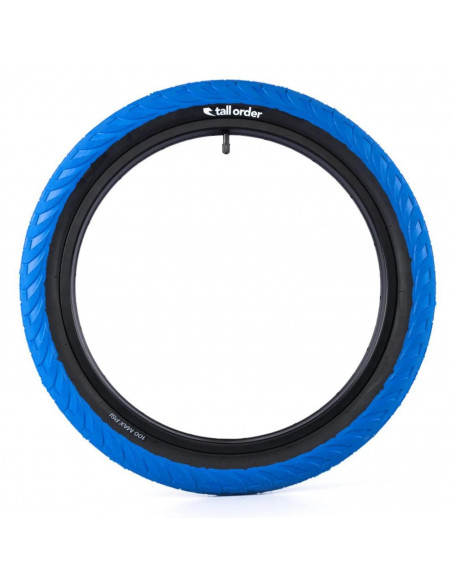 Tall Order Wallride Tyre Blue / Black Sidewalls