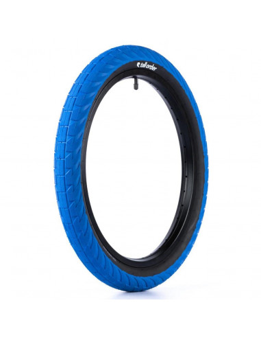 Tall Order Wallride Tyre Blue / Black Sidewalls