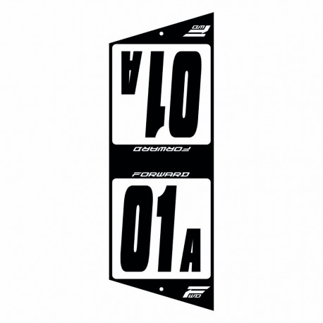 Plaque De Cadre Forward XL Exemple