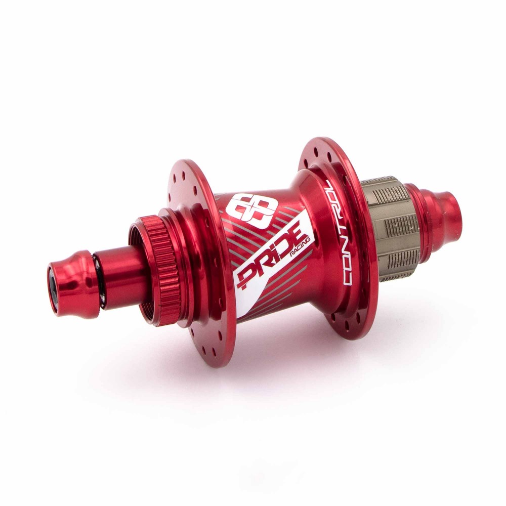 PRIDE CONTROL EXP 28H HUBS PAIR RED