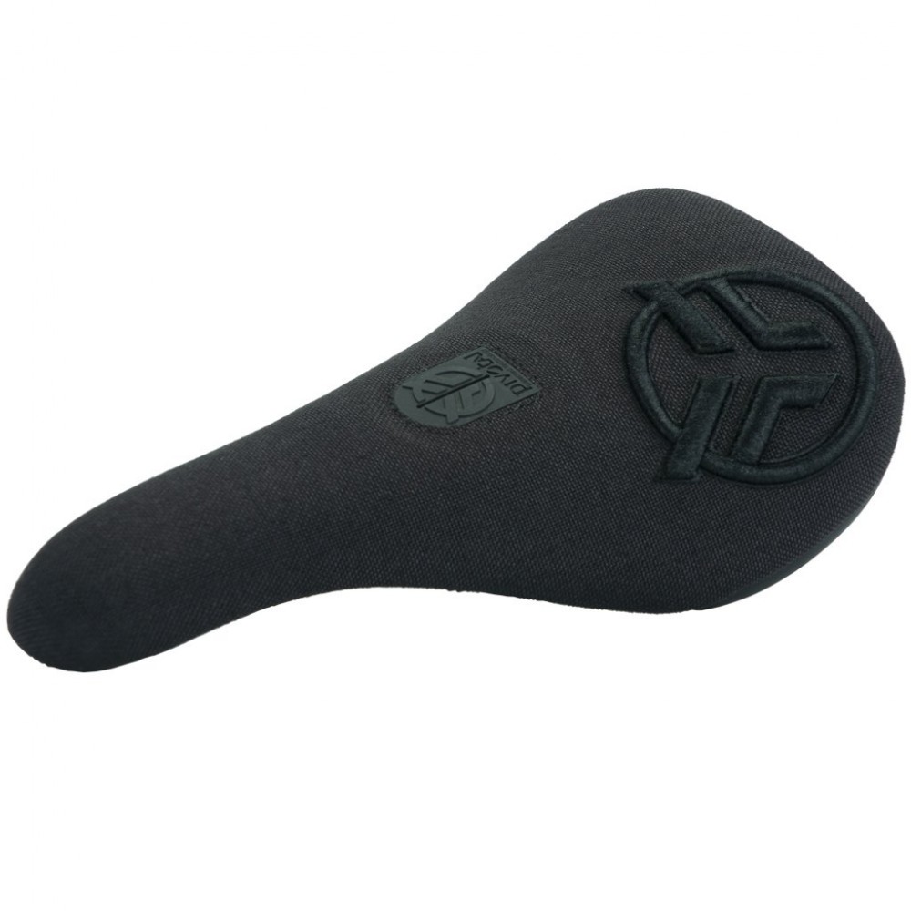 SELLE FEDERAL SLIM PIVOTAL LOGO BLACK RAISED STITCHING BLACK