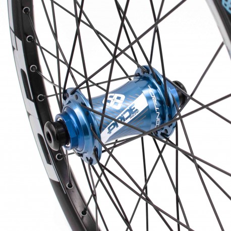 PRIDE CONTROL PRO DISC 36H WHEELSET BLUE
