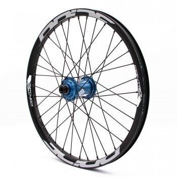 PAIRE DE ROUES PRIDE CONTROL PRO DISC 36H - BLUE 2