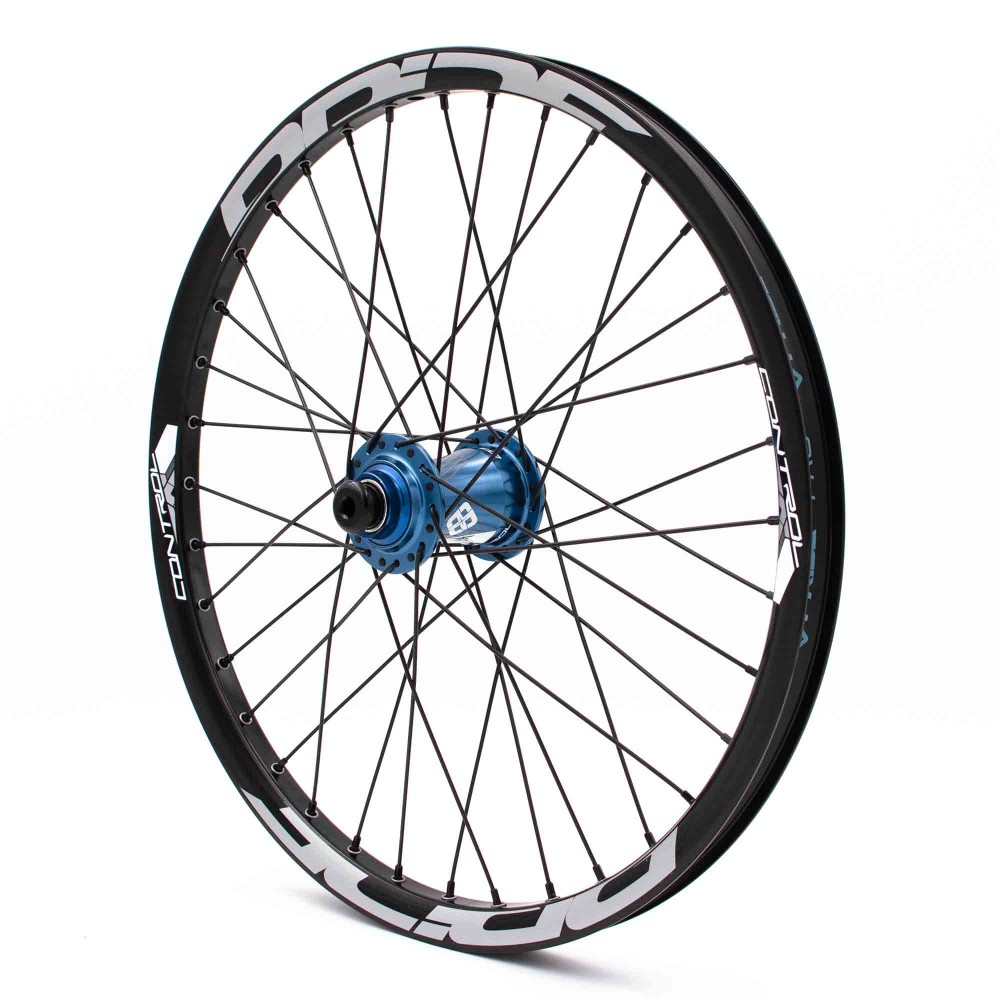 PAIRE DE ROUES PRIDE CONTROL PRO DISC 36H - BLUE