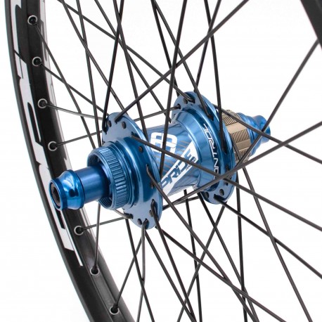 PRIDE CONTROL PRO DISC 36H WHEELSET BLUE