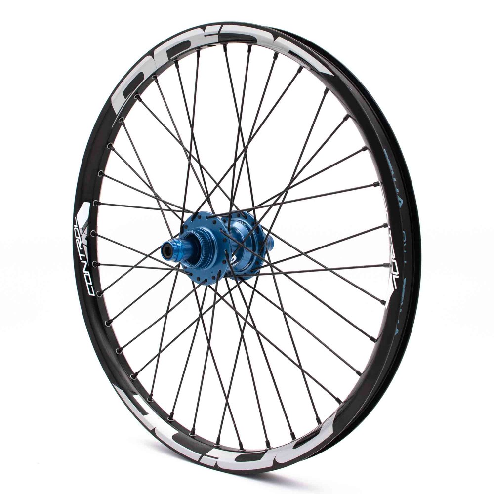 PAIRE DE ROUES PRIDE CONTROL PRO DISC 36H - BLUE