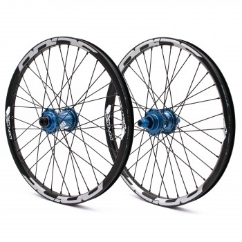 PRIDE CONTROL PRO DISC 36H WHEELSET BLUE
