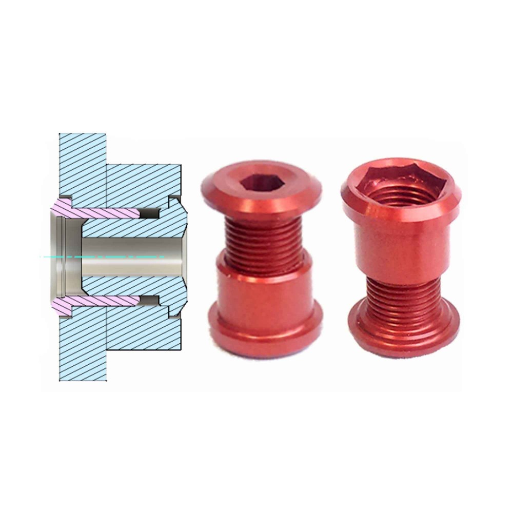 BOLTS CHAINRING RENNEN - REGULAR X4