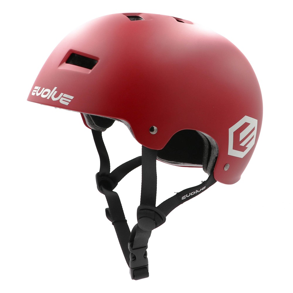 EVOLE CURB HELMET - MATT BURGUNDY